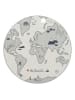 OYOY mini Tischset "The World" in Grau - Ø 39 cm