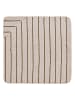OYOY mini Badcape "Raita" beige - (L)100 x (B)100 cm