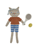 OYOY mini Maskotka "Polly Cat Tennis Doll" - 0+