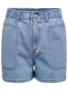 JDY Jeansshorts in Hellblau