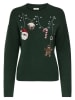 JDY Pullover "Santa" in Grün