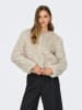 JDY Kunstpelzjacke "NEO" in Beige