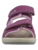 Lurchi Leder-Sandalen in Violett