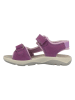 Lurchi Leder-Sandalen in Violett