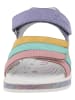 Lurchi Leder-Sandalen "Cimbaly" in Lila/ Bunt