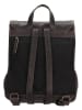 micmacbags Leren rugzak "Next Navajo" zwart - (B)23 x (H)26 x (D)9 cm