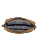HIDE & STITCHES Leder-Umhängetasche in Hellbraun - (B)20 x (H)17 x (T)5 cm