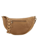 HIDE & STITCHES Leder-Brustbeutel in Hellbraun - (B)31 x (H)17 x (T)9 cm
