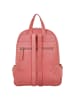 HIDE & STITCHES Leren rugzak "Daydreamer" roze - (B)23,5 x (H)25,5 x (D)8,5 cm