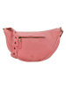 HIDE & STITCHES Leder-Umhängetasche in Rosa - (B)31 x (H)17 x (T)9 cm