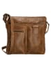 micmacbags Leder-Umhängetasche in Hellbraun - (B)25 x (H)23 x (T)4 cm