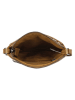 HIDE & STITCHES Leder-Umhängetasche "Porto" in Hellbraun - (B)20 x (H)18 x (T)2 cm