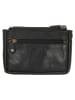 micmacbags Leder-Schlüsseletui in Schwarz - (B)13 x (H)7 x (T)2 cm