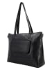 HIDE & STITCHES Leder-Schultertasche "Inspired by Country" in Schwarz - (B)38 x (H)26 x (T)12 cm