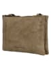 HIDE & STITCHES Leder-Umhängetasche in Beige - (B)24 x (H)15 x (T)5 cm