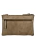 HIDE & STITCHES Leder-Umhängetasche in Beige - (B)24 x (H)15 x (T)5 cm