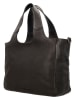 HIDE & STITCHES Leder-Henkeltasche in Braun - (B)34 x (H)28 x (T)15 cm