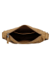 HIDE & STITCHES Leder-Umhängetasche in Hellbraun - (B)29 x (H)18 x (T)10 cm