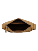 HIDE & STITCHES Leder-Umhängetasche in Hellbraun - (B)29 x (H)18 x (T)10 cm