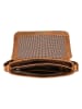 HIDE & STITCHES Leren schoudertas "Idaho" cognackleurig - (B)21 x (H)27 x (D)7 cm