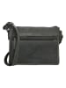 HIDE & STITCHES Leder-Umhängetasche in Anthrazit - (B)23 x (H)17 x (T)5 cm
