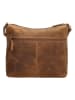 HIDE & STITCHES Skórzana torebka w kolorze brązowym - 29 x 25 x 10 cm