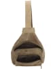 HIDE & STITCHES Leren schoudertas taupe - (B)18 x (H)33 x (D)8,5 cm