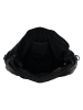 HIDE & STITCHES Leder-Schultertasche in Schwarz - (B)39 x (H)27 x (T)12 cm