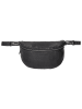 HIDE & STITCHES Leder-Gürteltasche in Schwarz - (B)27 x (H)18,5 x (T)8,5 cm