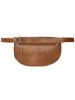 HIDE & STITCHES Leder-Gürteltasche in Cognac - (B)27 x (H)18,5 x (T)8,5 cm