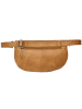 HIDE & STITCHES Leder-Gürteltasche in Camel - (B)27 x (H)18,5 x (T)8,5 cm