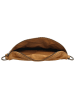 HIDE & STITCHES Leder-Gürteltasche in Camel - (B)22,5 x (H)14 x (T)5,5 cm