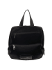 HIDE & STITCHES Leder-Rucksack in Schwarz - (B)24 x (H)29 x (T)10 cm