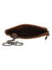 HIDE & STITCHES Leren sleuteletui lichtbruin - (B)12 x (H)8 x (D)1 cm