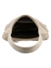 HIDE & STITCHES Leder-Schultertasche in Beige - (B)42 x (H)40 x (T)10 cm