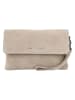 HIDE & STITCHES Leder-Umhängetasche "Brazos" in Beige - (B)24 x (H)16 x (T)5,5 cm