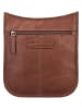 HIDE & STITCHES Leren schoudertas "Jura" lichtbruin - (B)20 x (H)21 x (D)8 cm