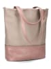 Zwei Schultertasche "J145" in Beige - (B)37 x (H)36 x (T)15 cm