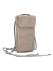 Zwei Handytasche in Beige - (B)10 x (H)19 x (T)3 cm