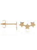 OR ÉCLAT Złote kolczyki-wkrętki "Andromède"