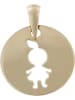 OR ÉCLAT Złota zawieszka "Little girl"