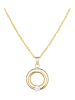 OR ÉCLAT Gold-Anhänger "Cercle d'or" mit Edelstein