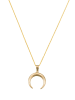 OR ÉCLAT Gold-Anhänger "Demi lune"