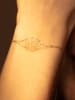 OR ÉCLAT Gouden armband "Soleil" met sierelement