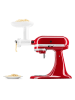 KitchenAid 2tlg. Set: Fleischwolf und Spritzgebäckaufsatz "5KSMFGCA" in Weiß