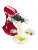 KitchenAid Gemüseblattschneider "5KSMSCA" in Silber