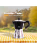 InnovaGoods Espressokocher ''Hes-6'' in Schwarz - 240 ml