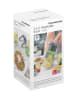 InnovaGoods 3in1-Gemüsespiralschneider in Grau/ Grün/ Orange  - Ø 9 cm