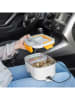 InnovaGoods Elektro-Lunchbox in Weiß/ Gelb