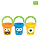 GOWI 3er-Set: Eimer "Lustige Monster" - ab 12 Monaten